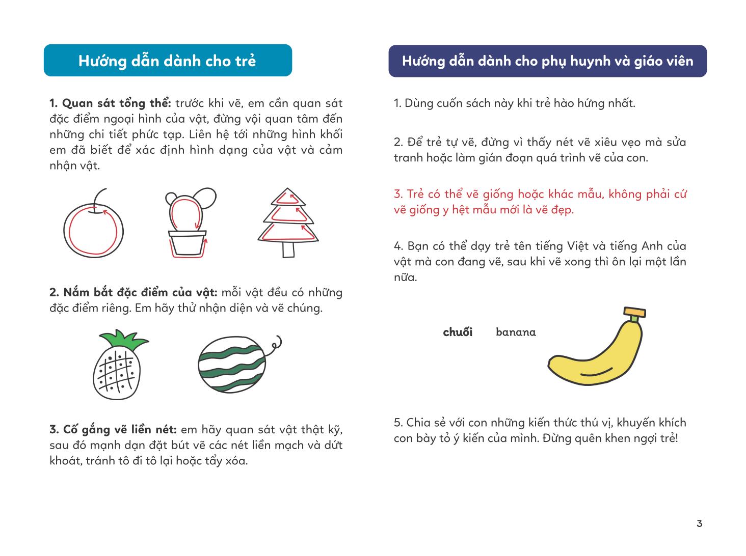 vẽ vạn vật từ những nét đơn giản - vẽ cỏ cây hoa lá - Ảnh 4