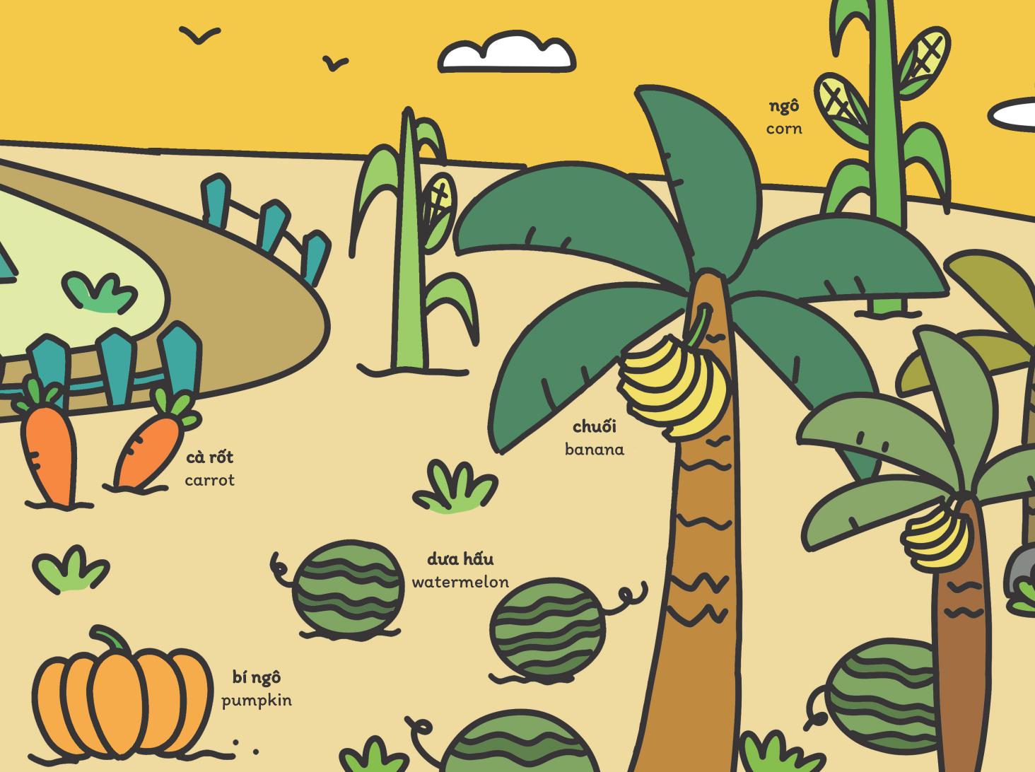 vẽ vạn vật từ những nét đơn giản - vẽ cỏ cây hoa lá - Ảnh 8