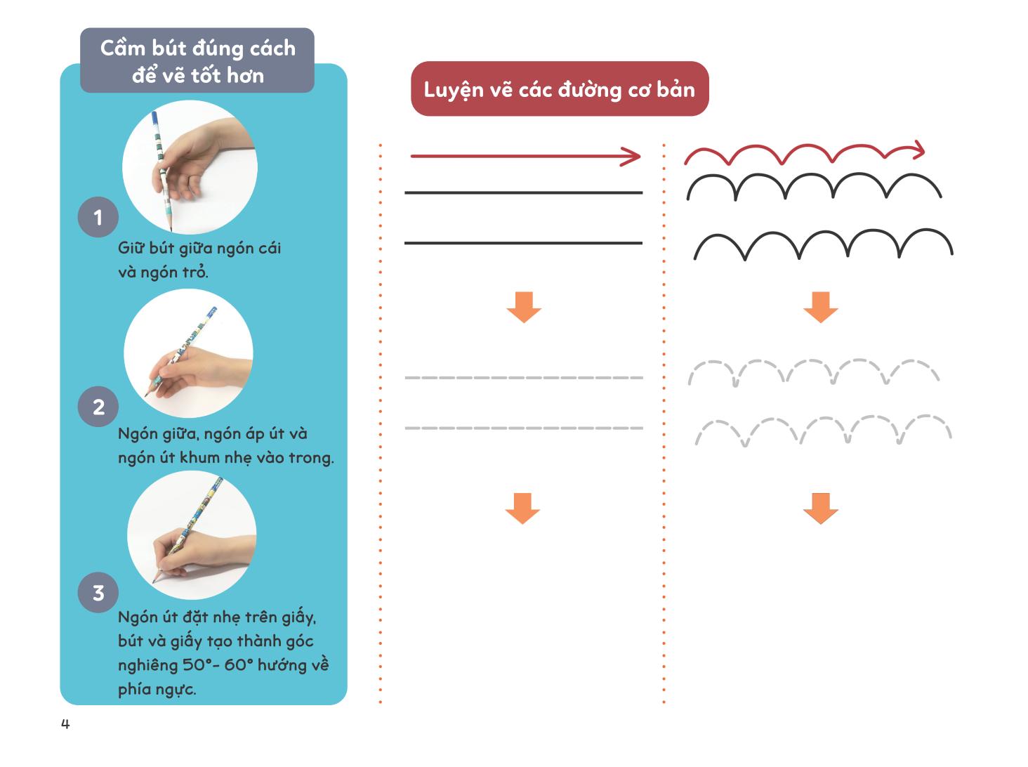 vẽ vạn vật từ những nét đơn giản - vẽ người em yêu quý - Ảnh 5