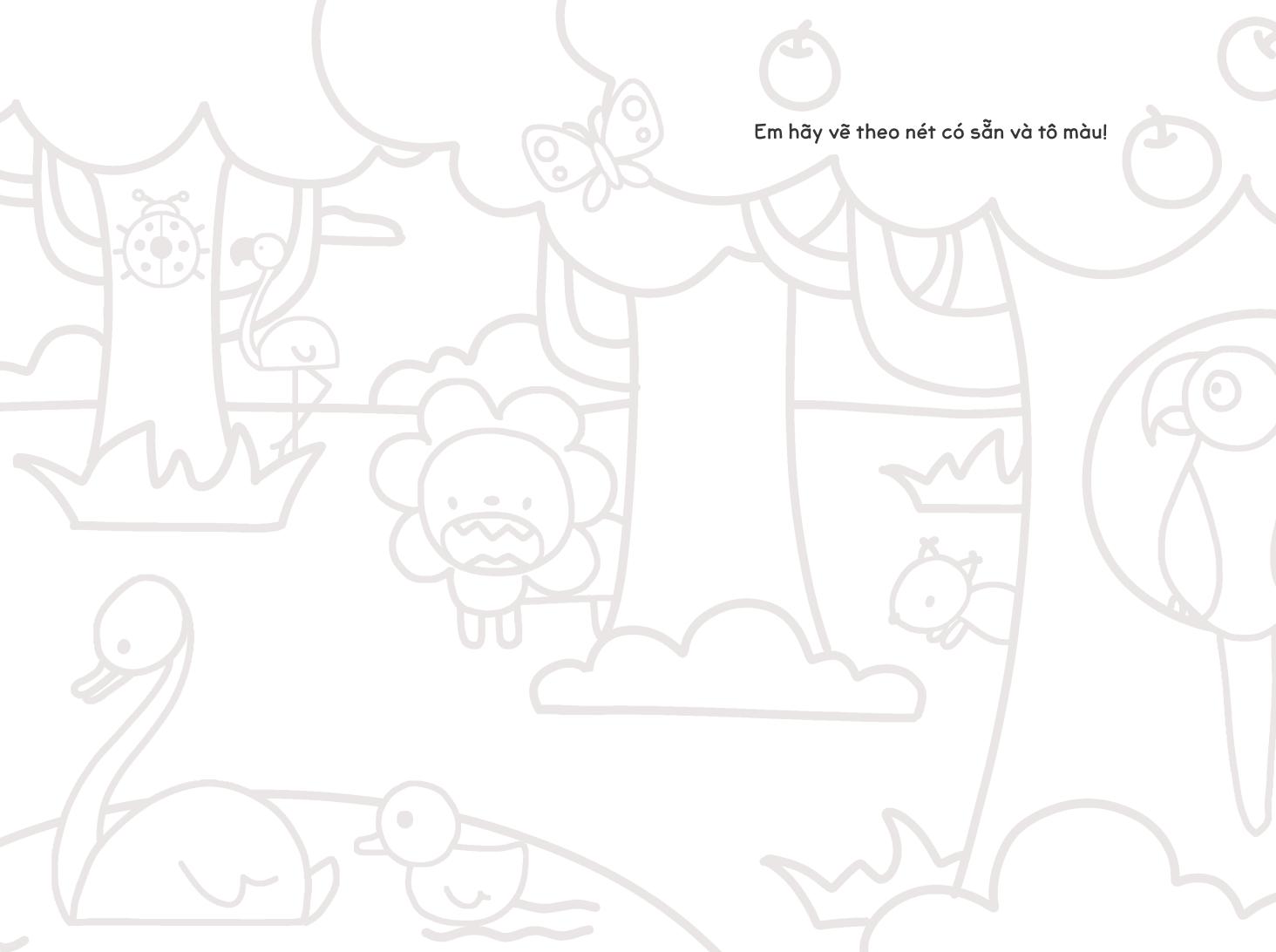 vẽ vạn vật từ những nét đơn giản - vẽ thú vật chim muông - Ảnh 10