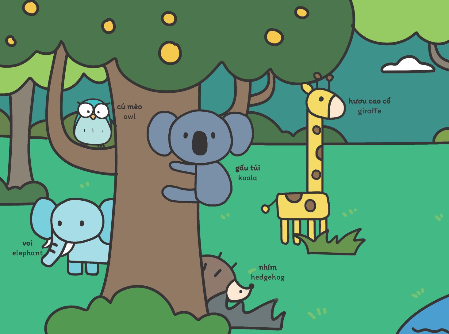 vẽ vạn vật từ những nét đơn giản - vẽ thú vật chim muông - Ảnh 7