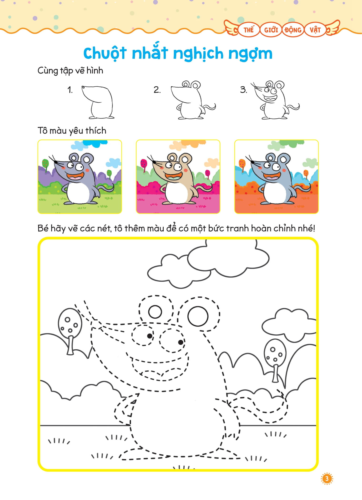 vẽ vời vui vẻ - thế giới động vật - Ảnh 3