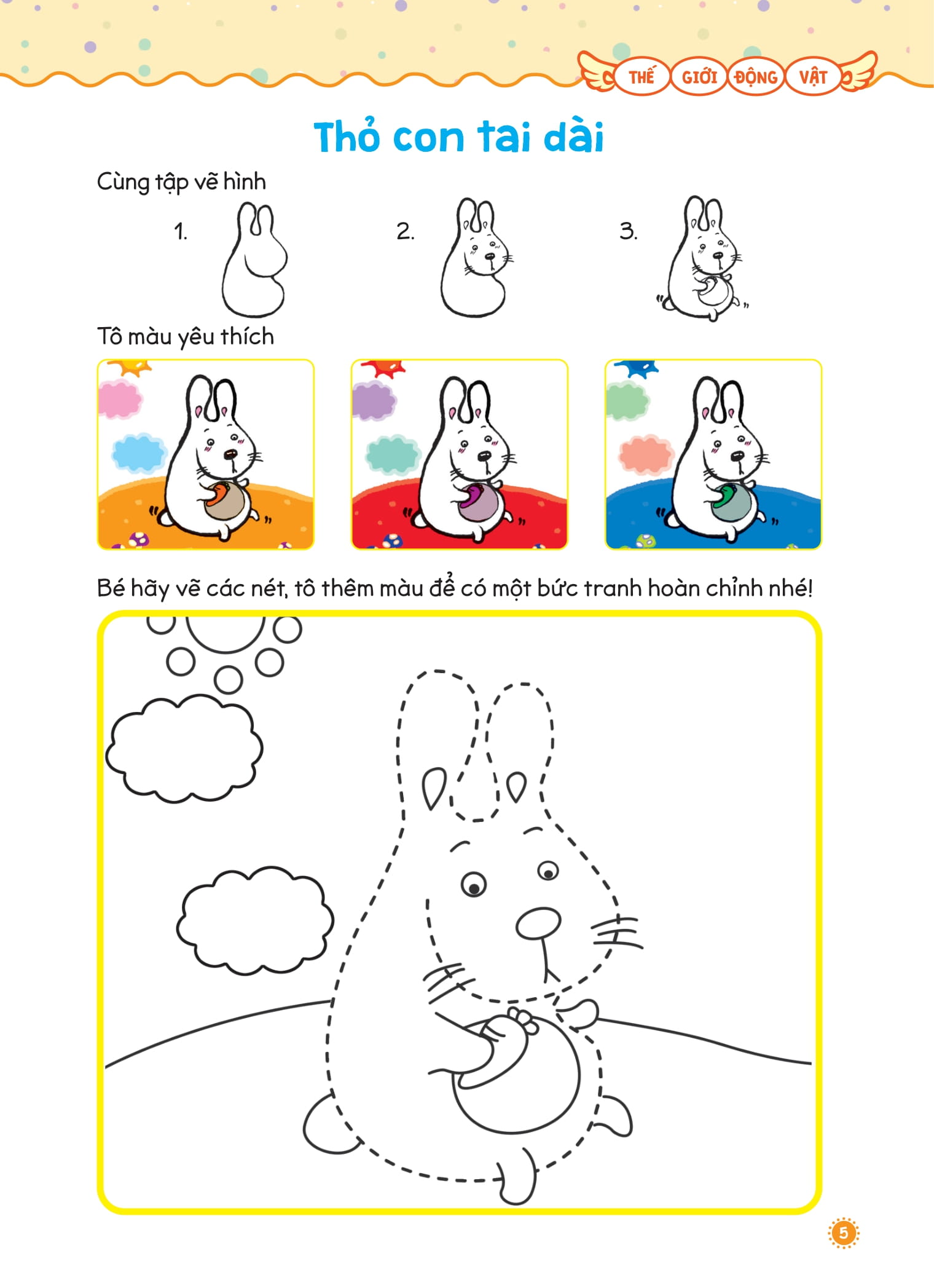 vẽ vời vui vẻ - thế giới động vật - Ảnh 5