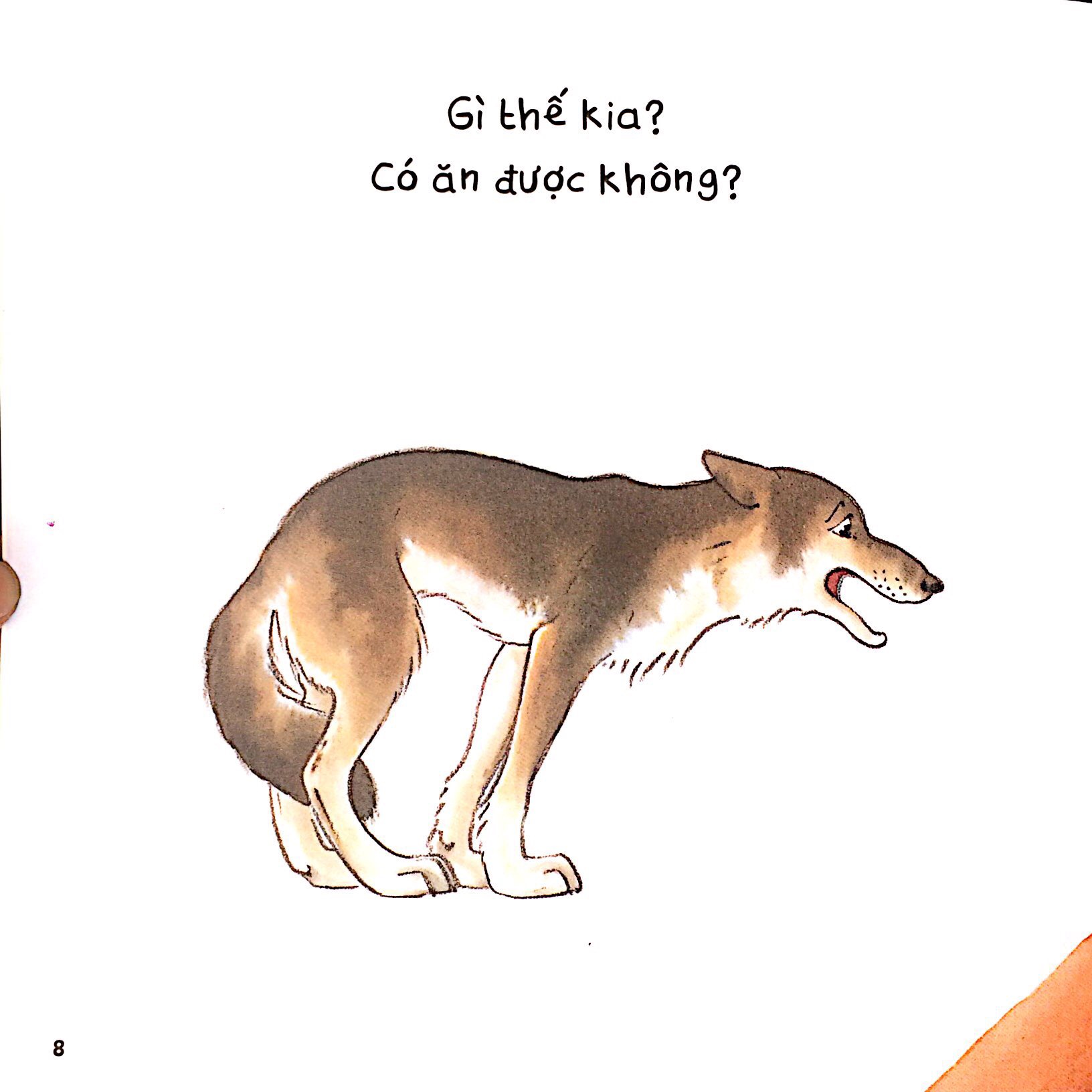 vẽ vui - vui vẽ - chó sói đói tham ăn - Ảnh 6