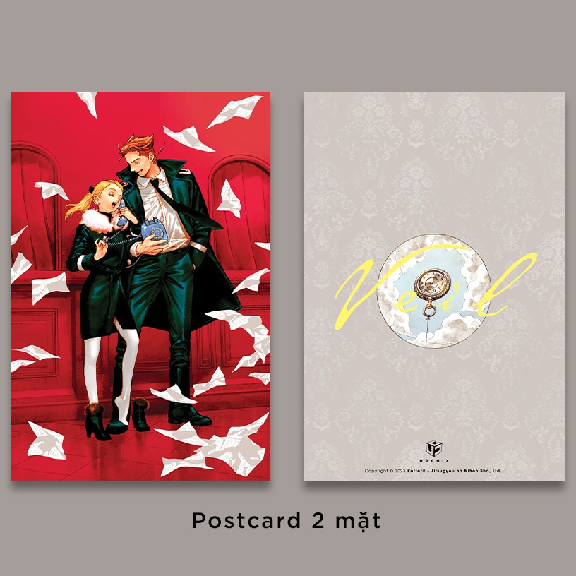 veil - tập 6 - sắc đỏ tung bay - tặng kèm postcard - Ảnh 3