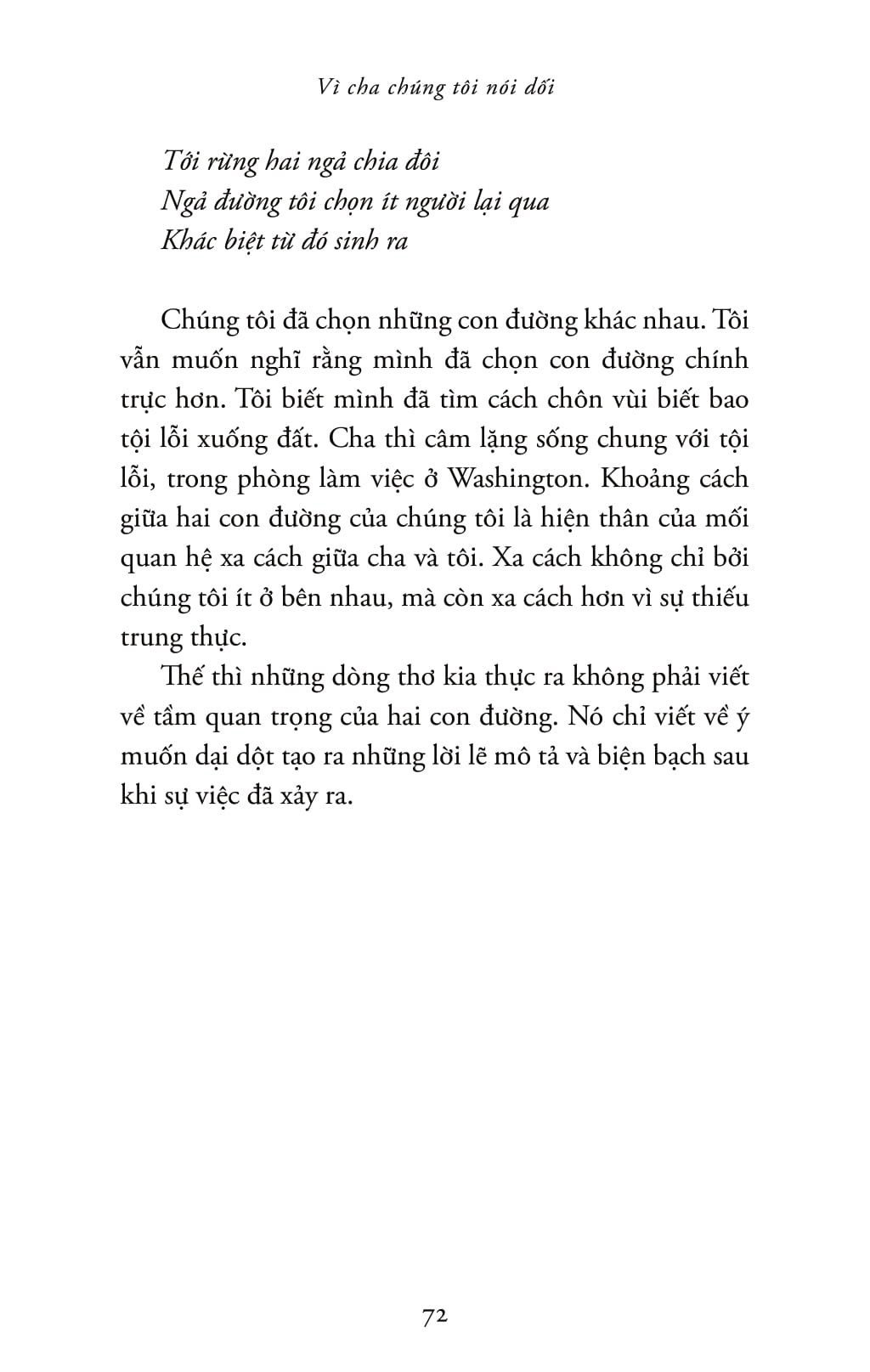 Vì Cha Chúng Tôi Nói Dối - Because Our Fathers Lied - Hồi Ức Về Sự Thật Và Gia Đình, Từ Cuộc Chiến Việt Nam Đến Tận Hôm Nay - Ảnh 11
