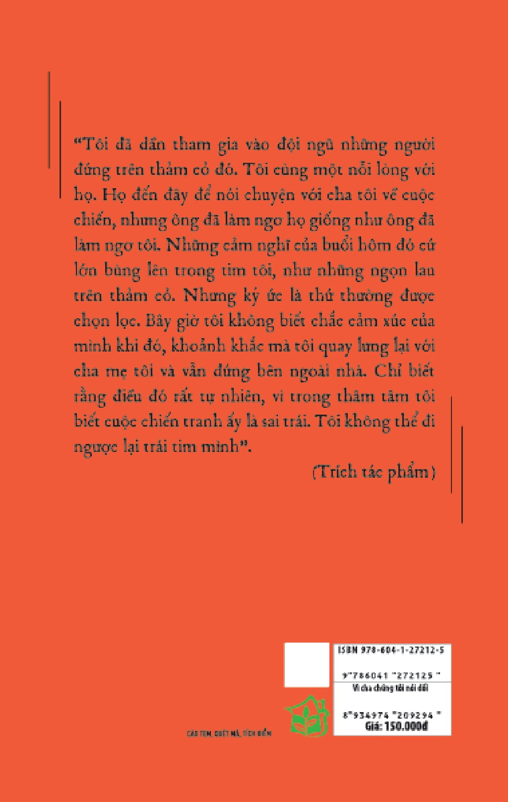 Vì Cha Chúng Tôi Nói Dối - Because Our Fathers Lied - Hồi Ức Về Sự Thật Và Gia Đình, Từ Cuộc Chiến Việt Nam Đến Tận Hôm Nay - Ảnh 12