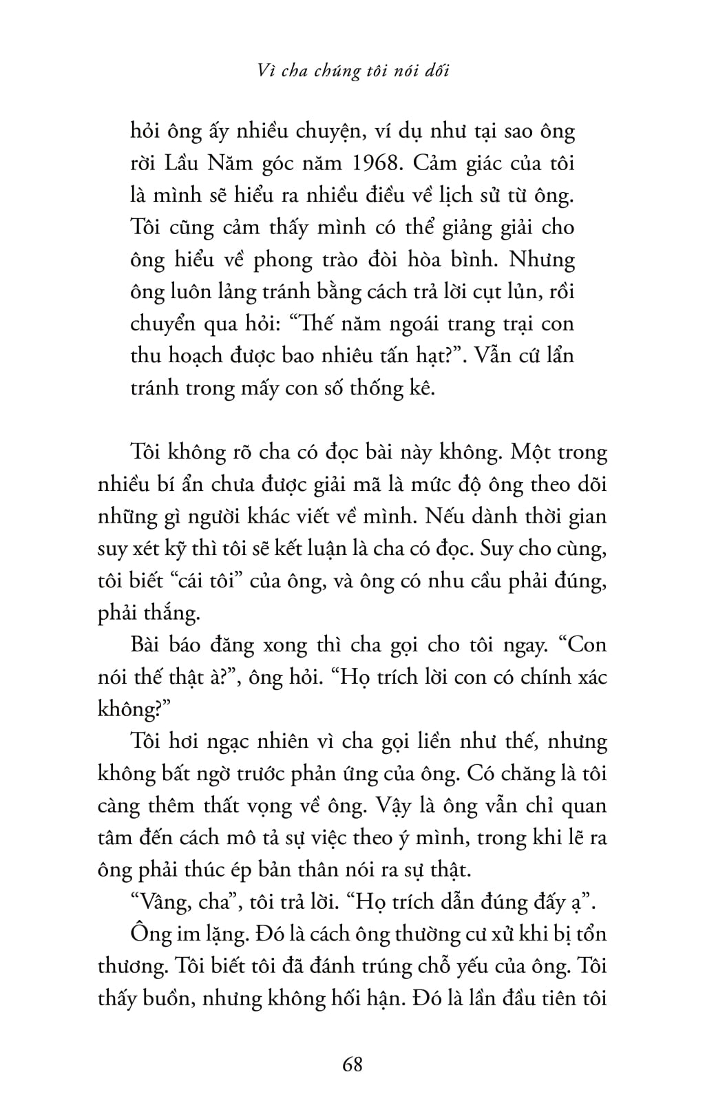Vì Cha Chúng Tôi Nói Dối - Because Our Fathers Lied - Hồi Ức Về Sự Thật Và Gia Đình, Từ Cuộc Chiến Việt Nam Đến Tận Hôm Nay - Ảnh 7