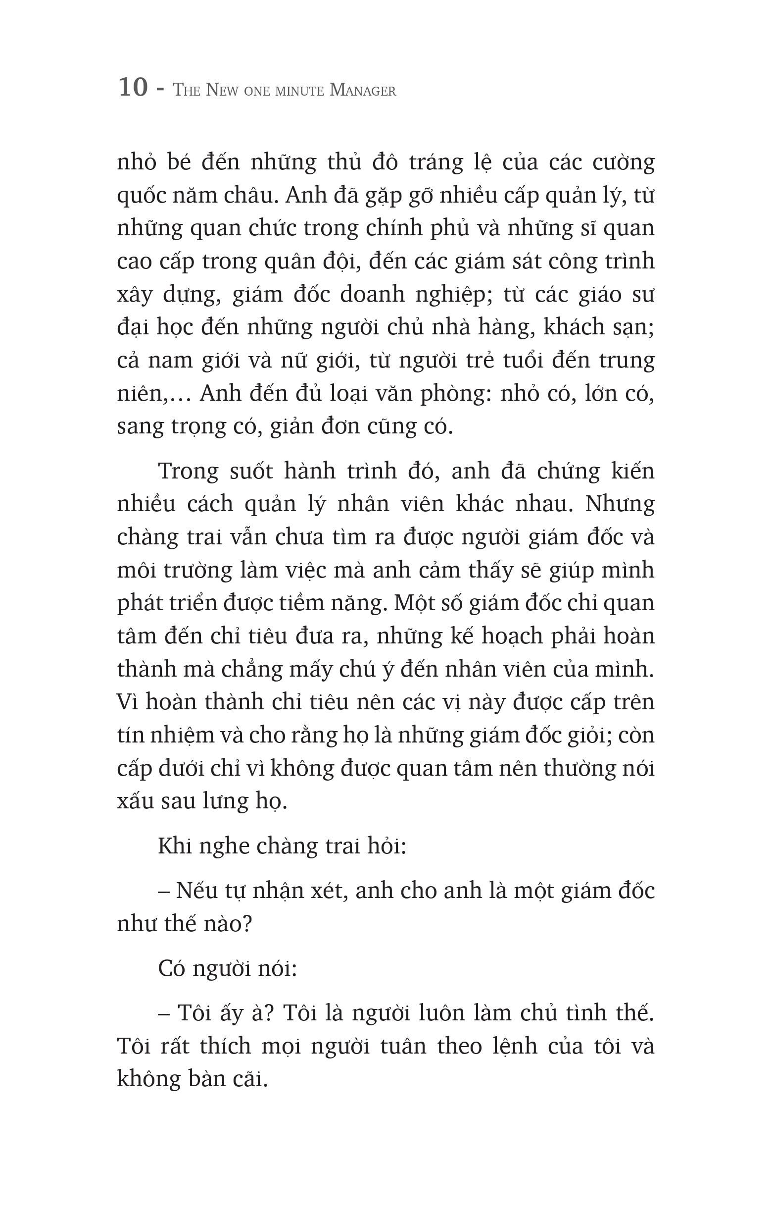 vị giám đốc một phút - Ảnh 5