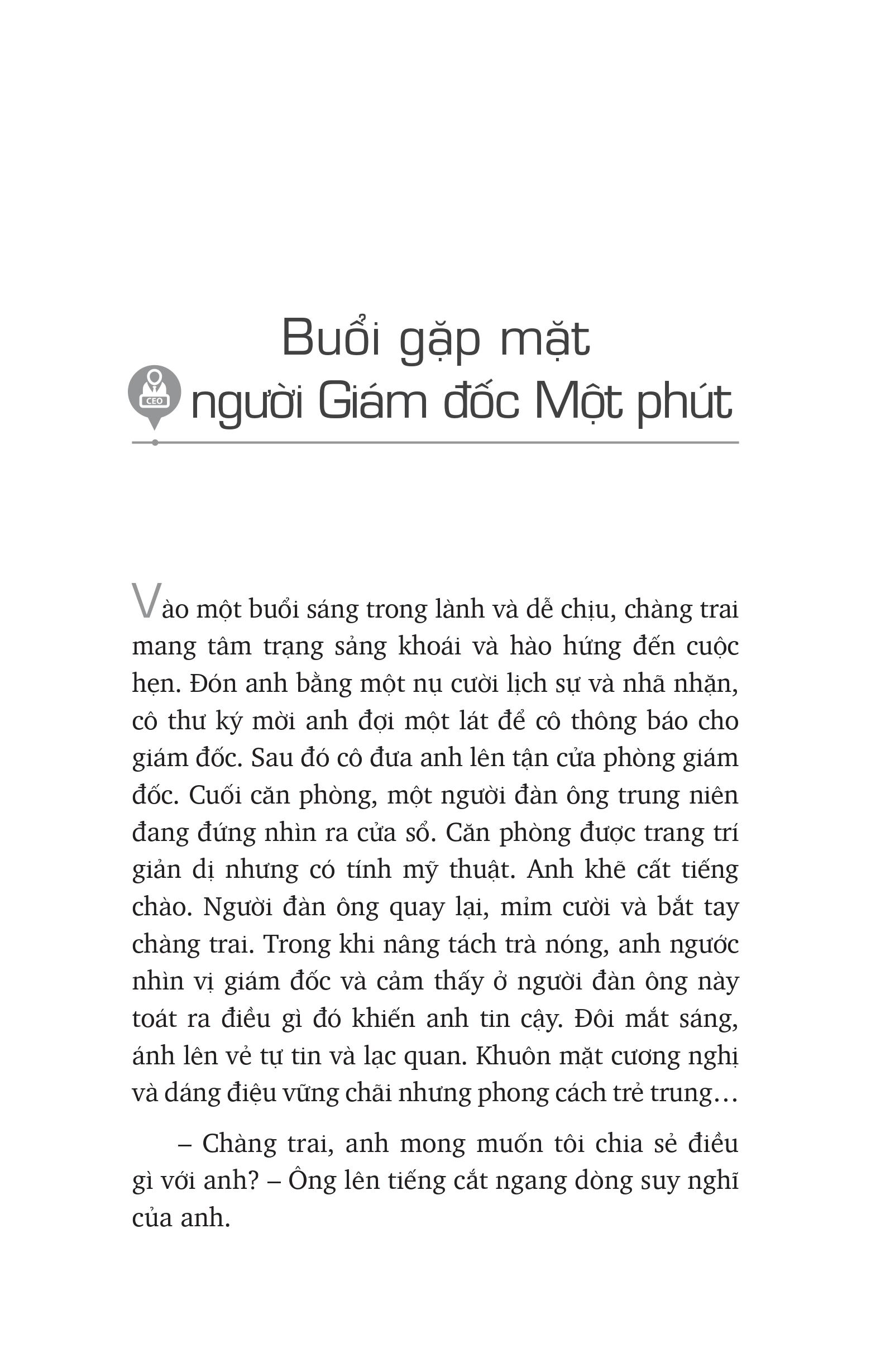 vị giám đốc một phút - Ảnh 9