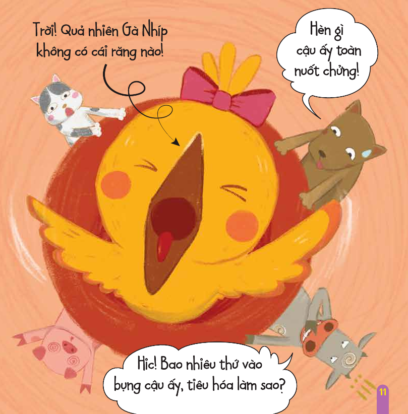 vì sao lại thế? - tập 9 - hàm răng gà nhíp - Ảnh 4