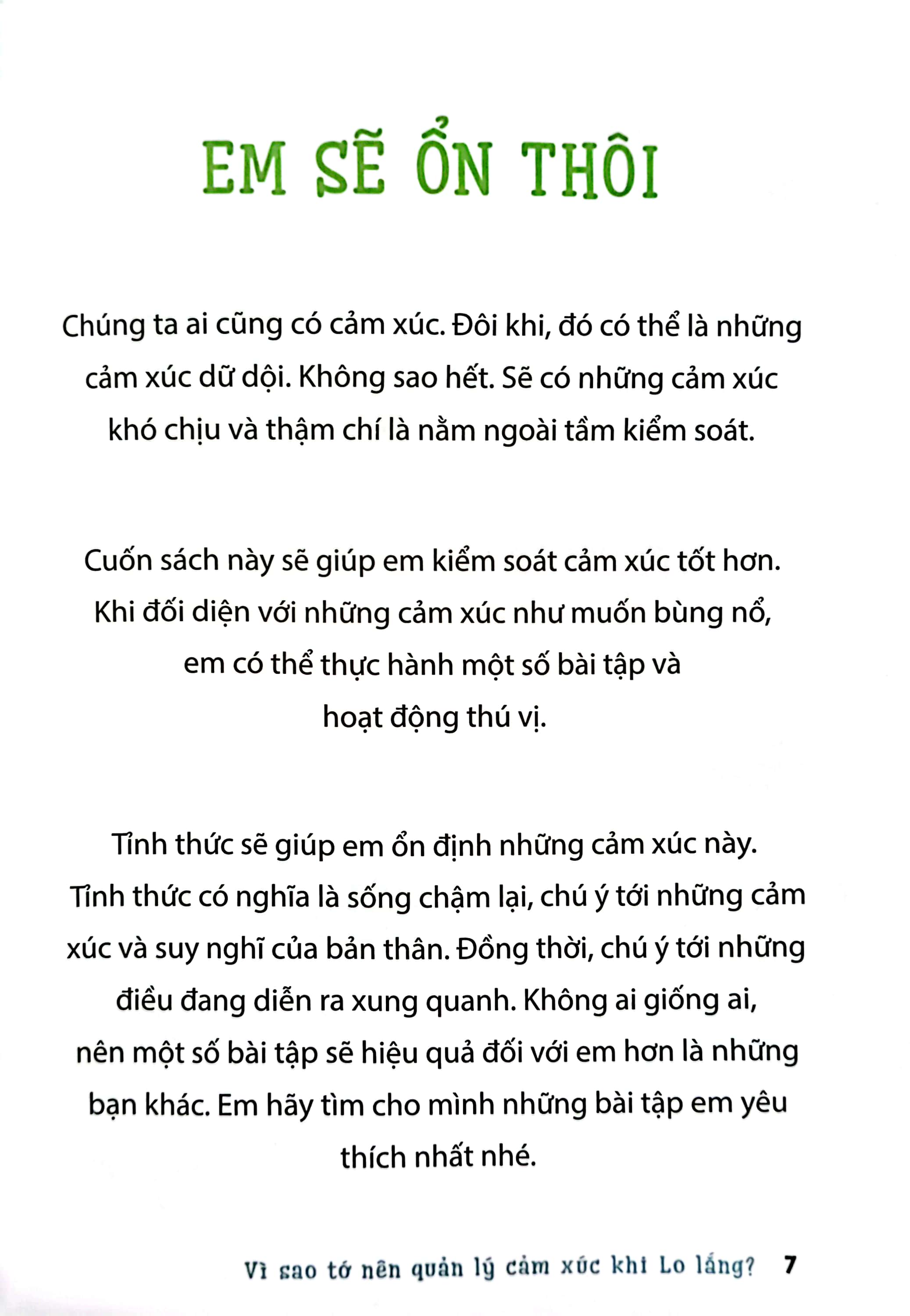 vì sao tớ nên quản lý cảm xúc khi lo lắng - Ảnh 6