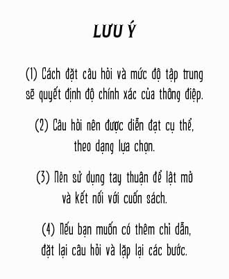vị thần của những quyết định - the book of answers - bản bìa đen - Ảnh 5