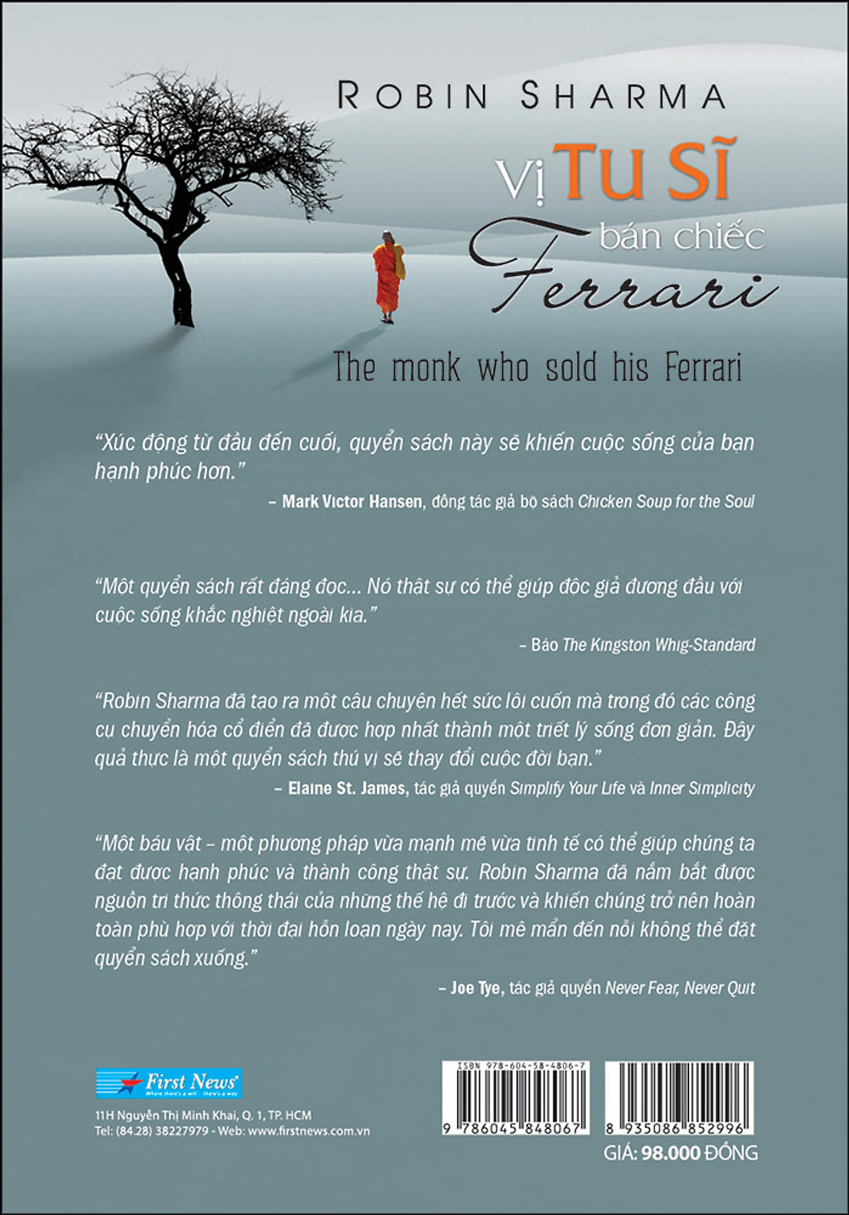 vị tu sĩ bán chiếc ferrari (tái bản từ cuốn tìm về sức mạnh vô biên) - tái bản 2020 - Ảnh 3