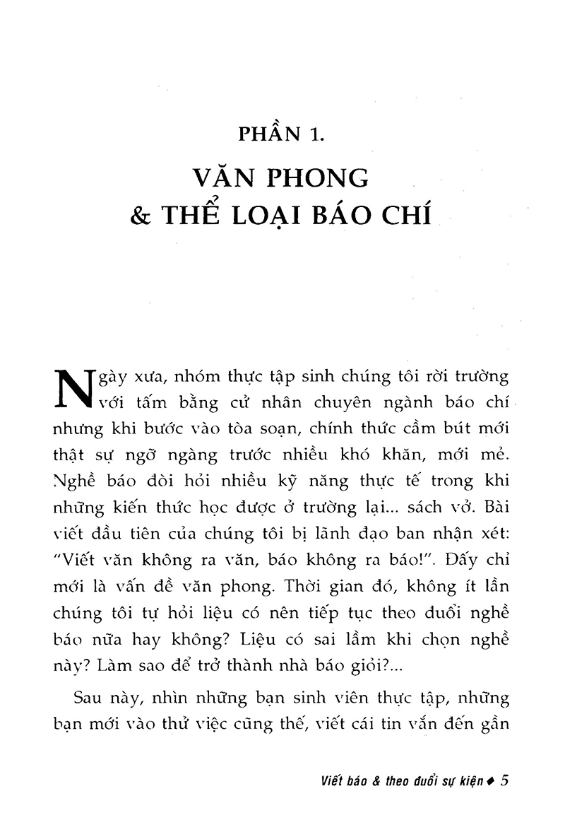 viết báo và theo đuổi sự kiện (tái bản) - Ảnh 4