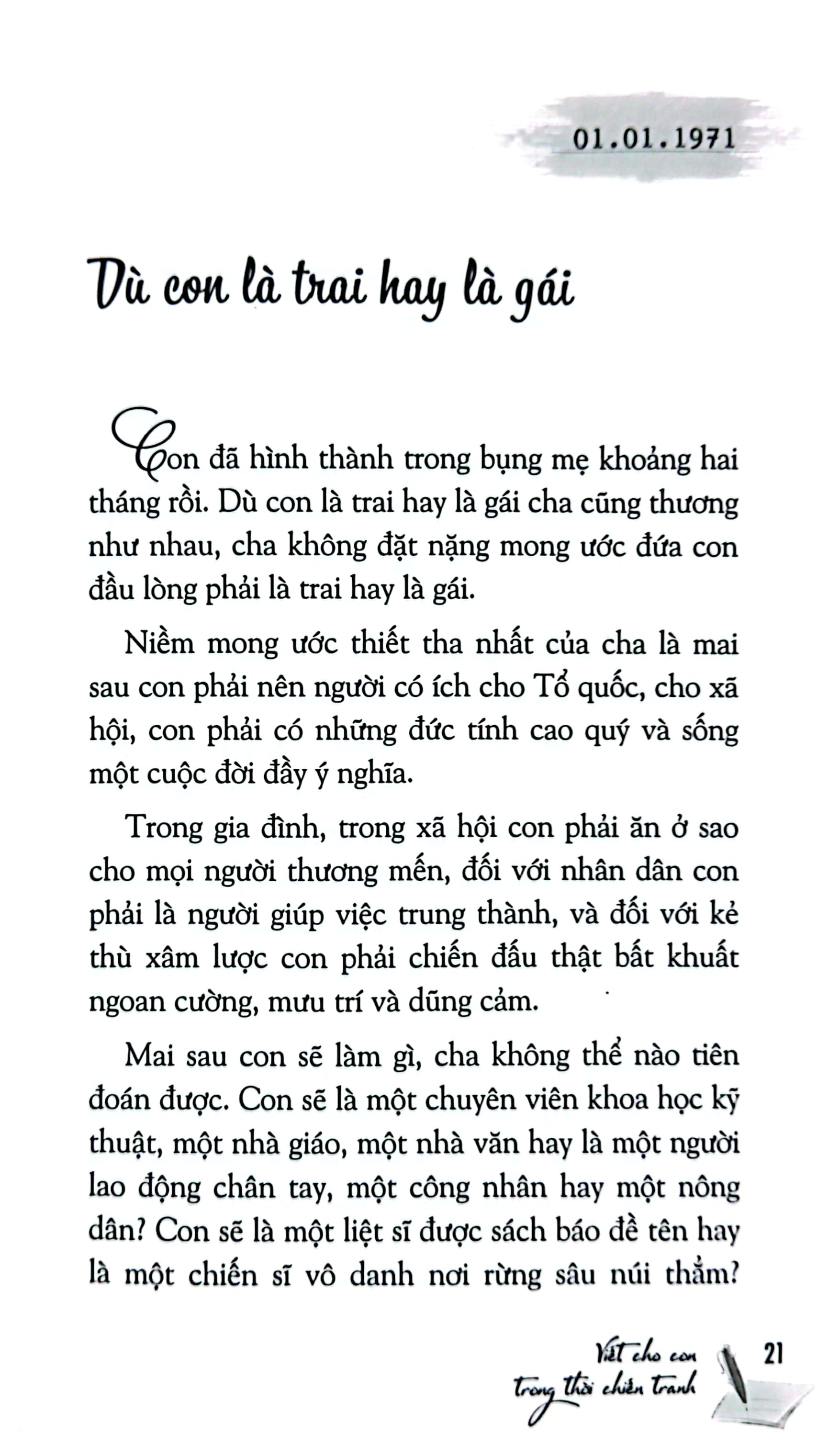 viết cho con trong thời chiến tranh - Ảnh 11