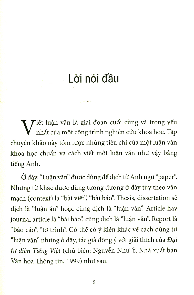 viết luận văn khoa học bằng tiếng anh - writing a scientific paper in english - Ảnh 6