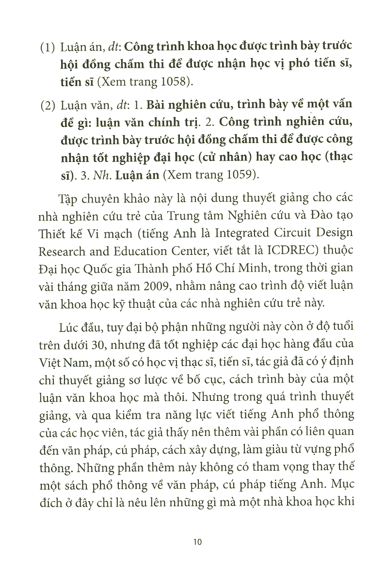 viết luận văn khoa học bằng tiếng anh - writing a scientific paper in english - Ảnh 7
