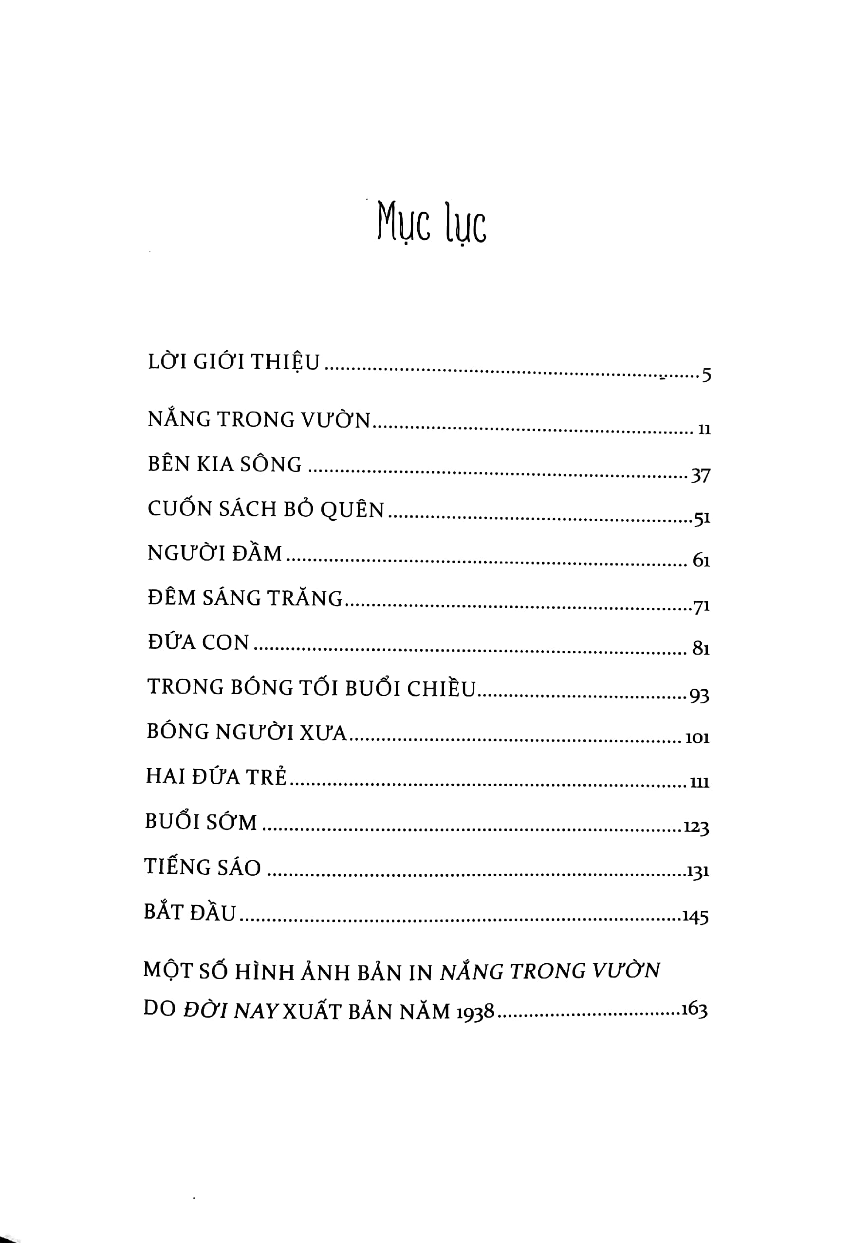 việt nam danh tác - nắng trong vườn (tái bản 2023) - Ảnh 3