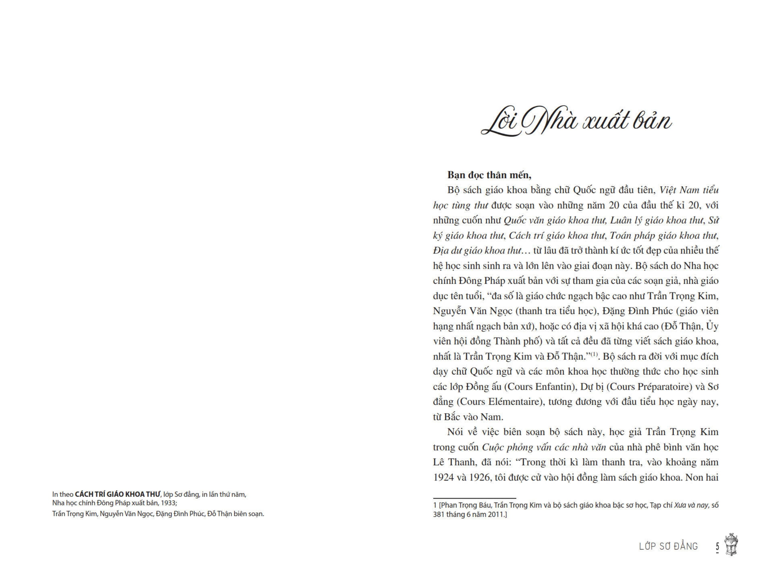 Việt Nam Tiểu Học Tùng Thư - Cách Trí Giáo Khoa Thư (Tái Bản 2025) - Ảnh 3