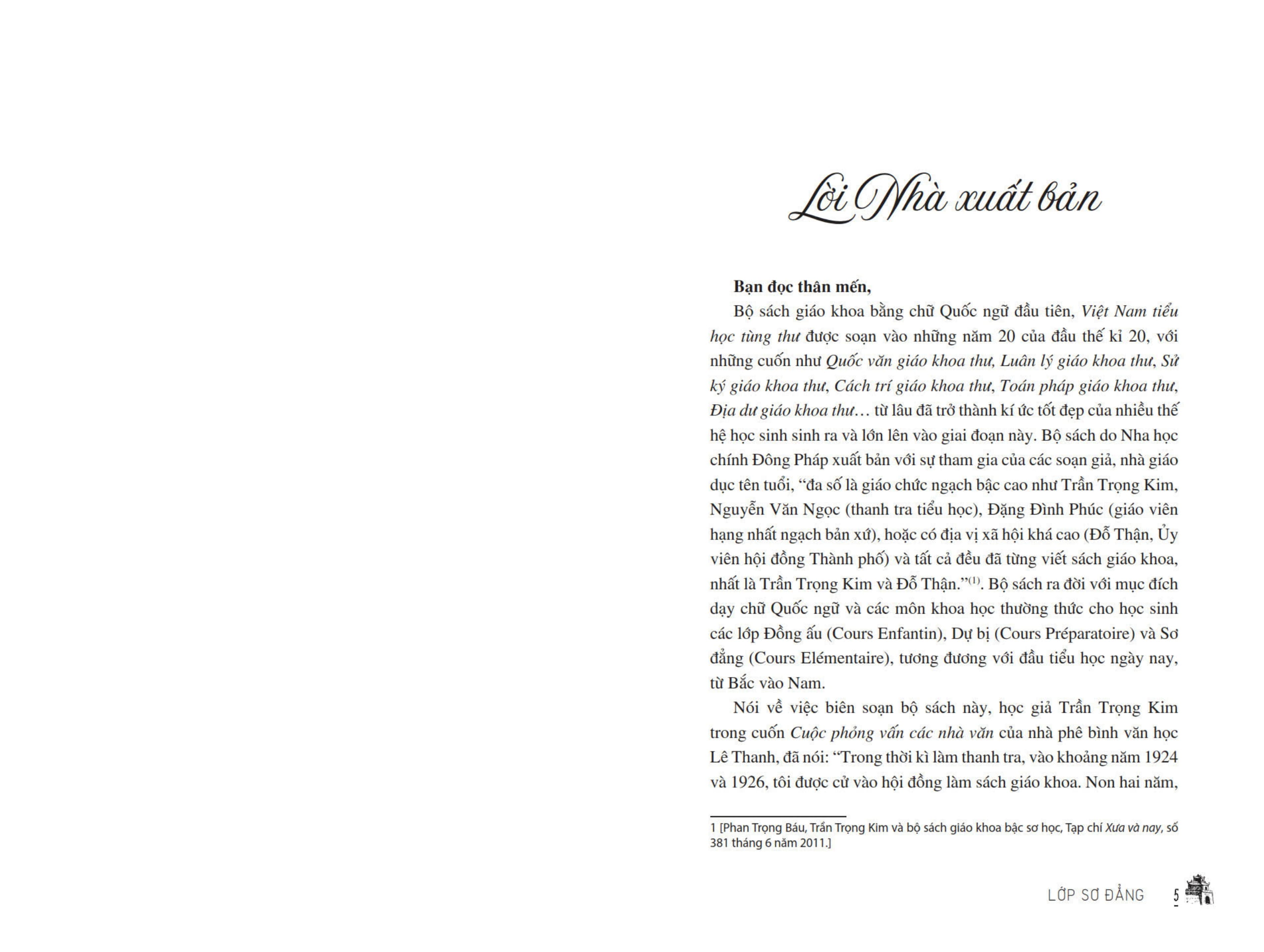 Việt Nam Tiểu Học Tùng Thư - Sử Ký Giáo Khoa Thư (Tái Bản 2025) - Ảnh 3