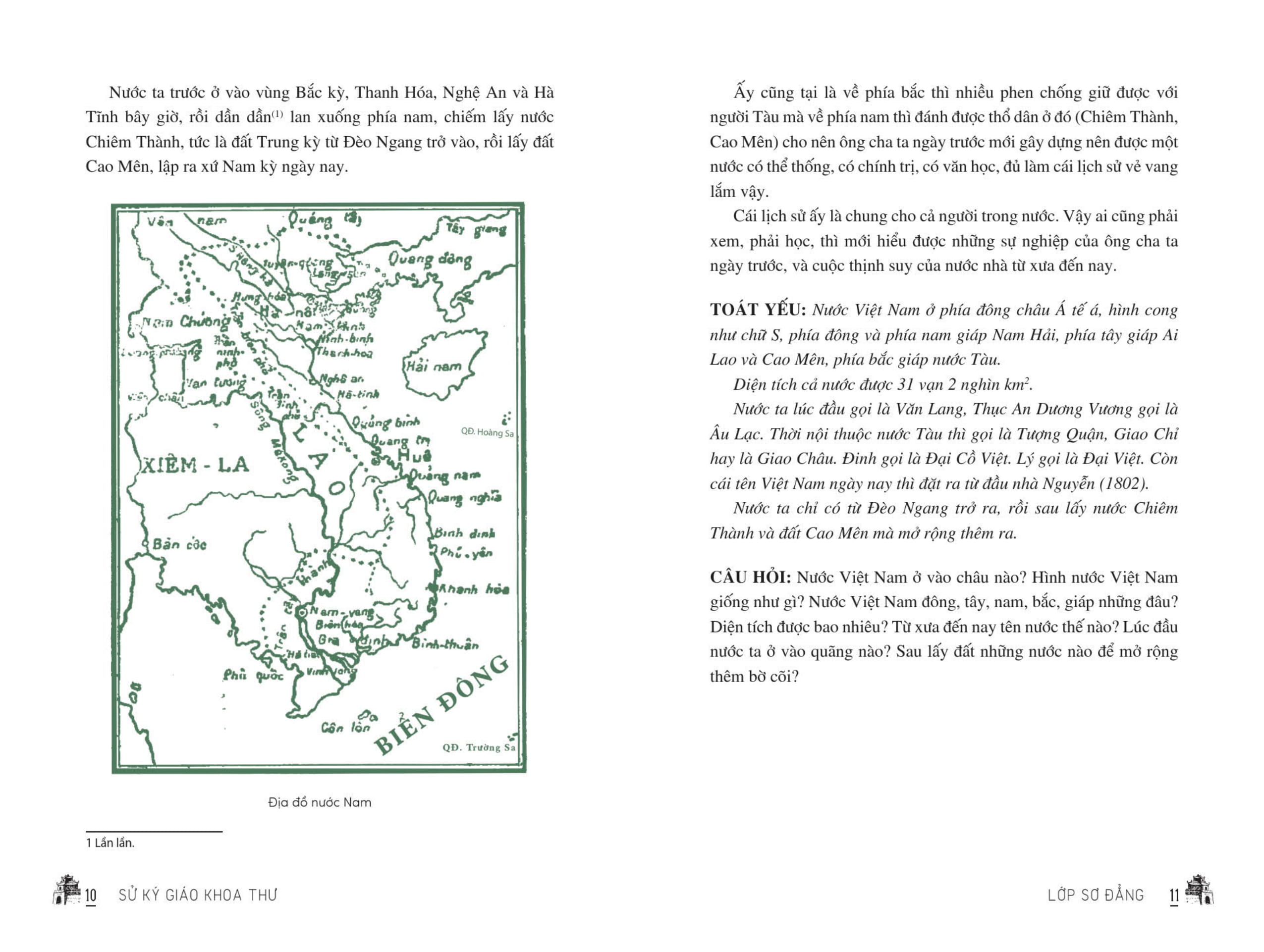 Việt Nam Tiểu Học Tùng Thư - Sử Ký Giáo Khoa Thư (Tái Bản 2025) - Ảnh 6
