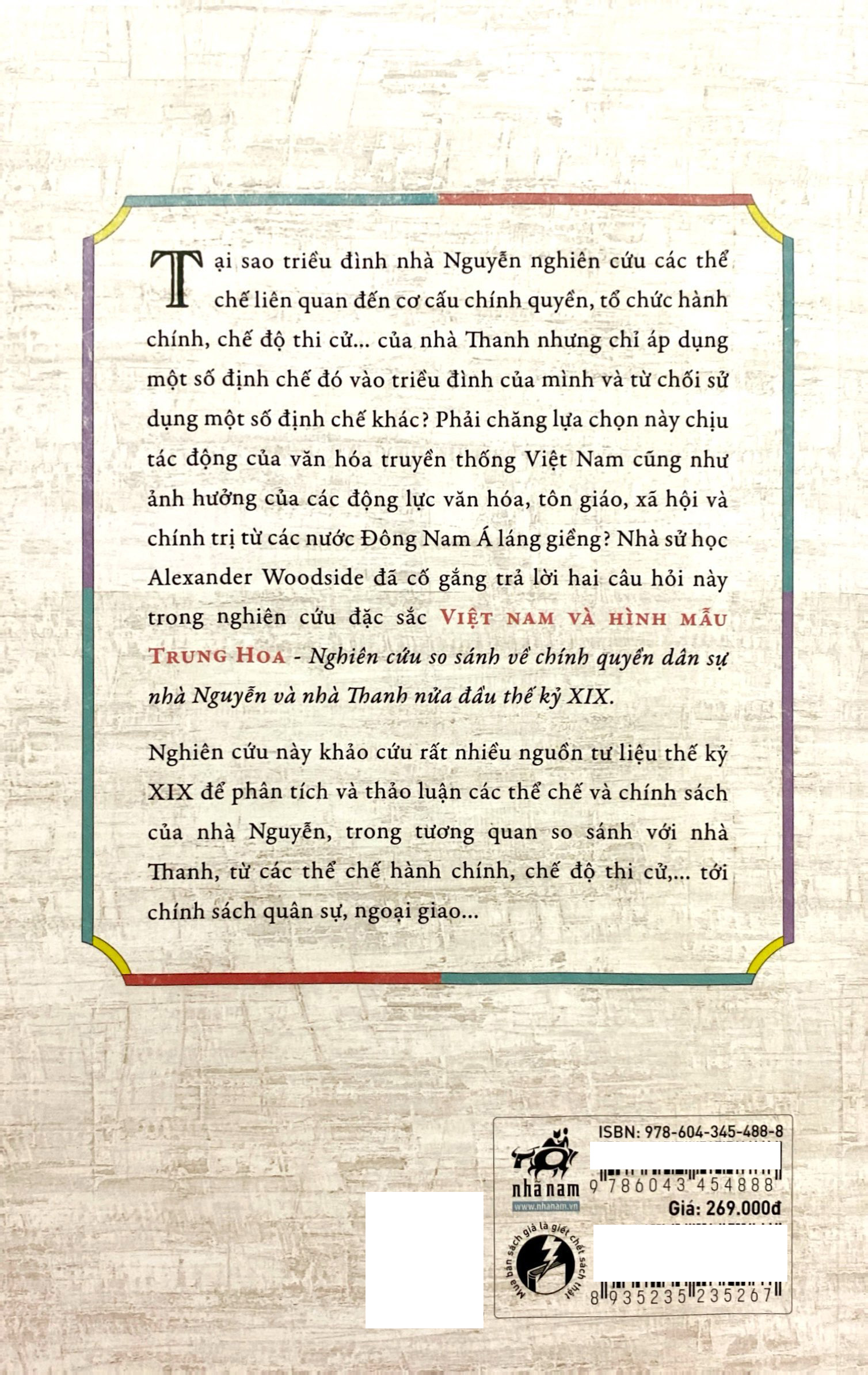 việt nam và hình mẫu trung hoa - nghiên cứu so sánh về chính quyền dân sự nhà nguyễn và nhà thanh nửa đầu thế kỷ xix - Ảnh 9