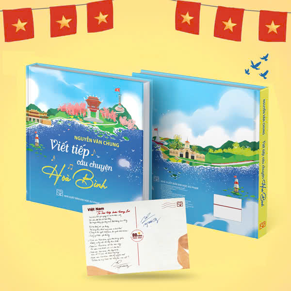 Viết Tiếp Câu Chuyện Hoà Bình - Bìa Cứng - Tặng Kèm Postcard Kèm Chữ Ký Tác Giả