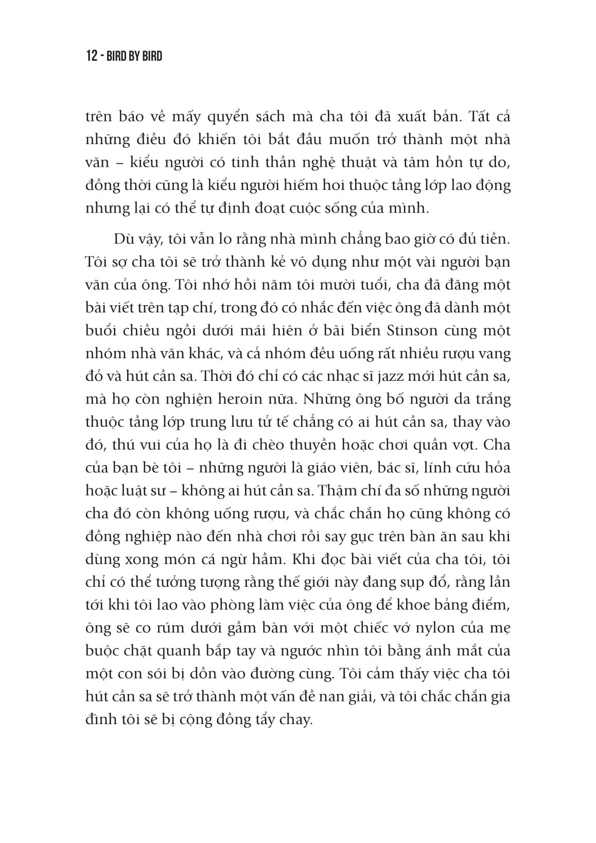 Viết Và Sống - Bird By Bird - Những Chia Sẻ Thiết Thực Về Cách Viết Và Cách Sống - Ảnh 10