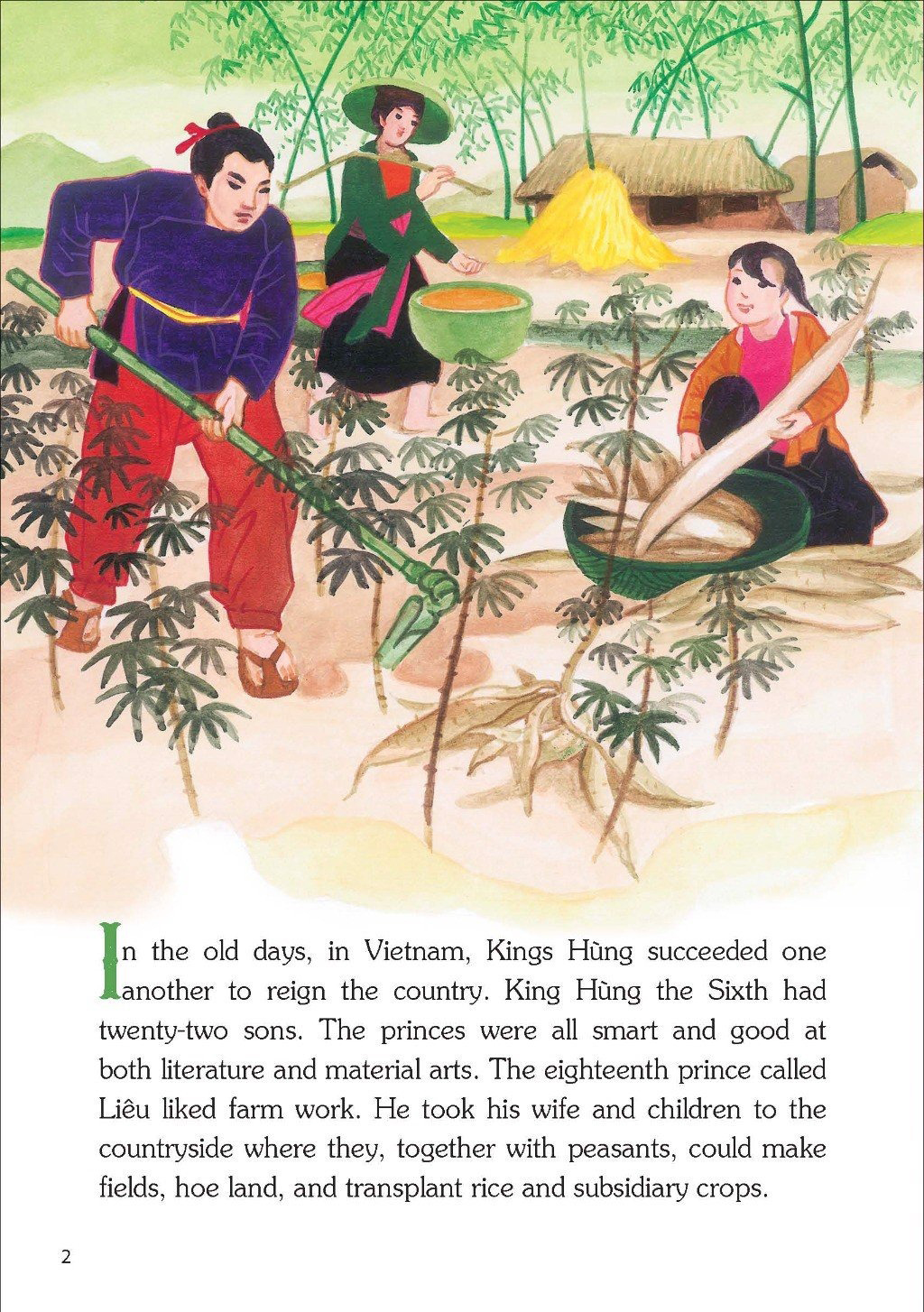 vietnamese folklore - square and round rice cakes - sự tích bánh chưng, bánh dày - Ảnh 3