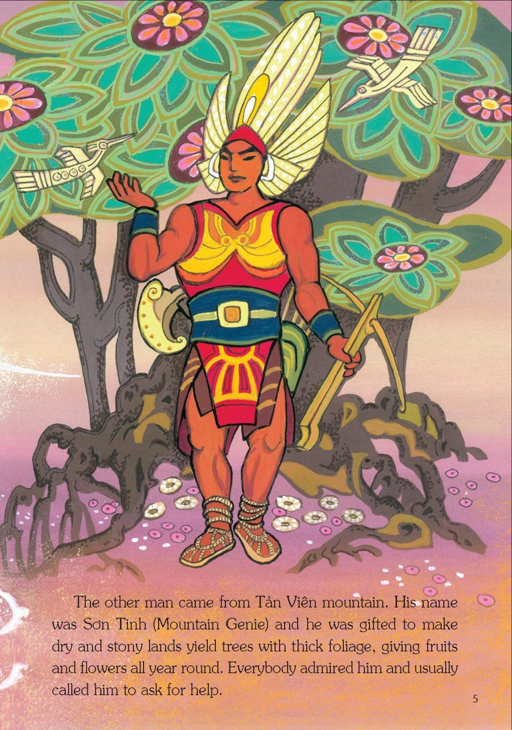 vietnamese folklore - the legend of mountain and water genies - sơn tinh, thủy tinh - Ảnh 10