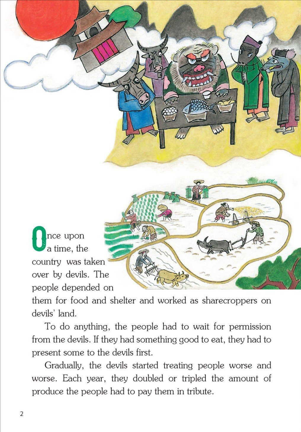 vietnamese folklore - the new year pole - sự tích cây nêu ngày tết - Ảnh 3