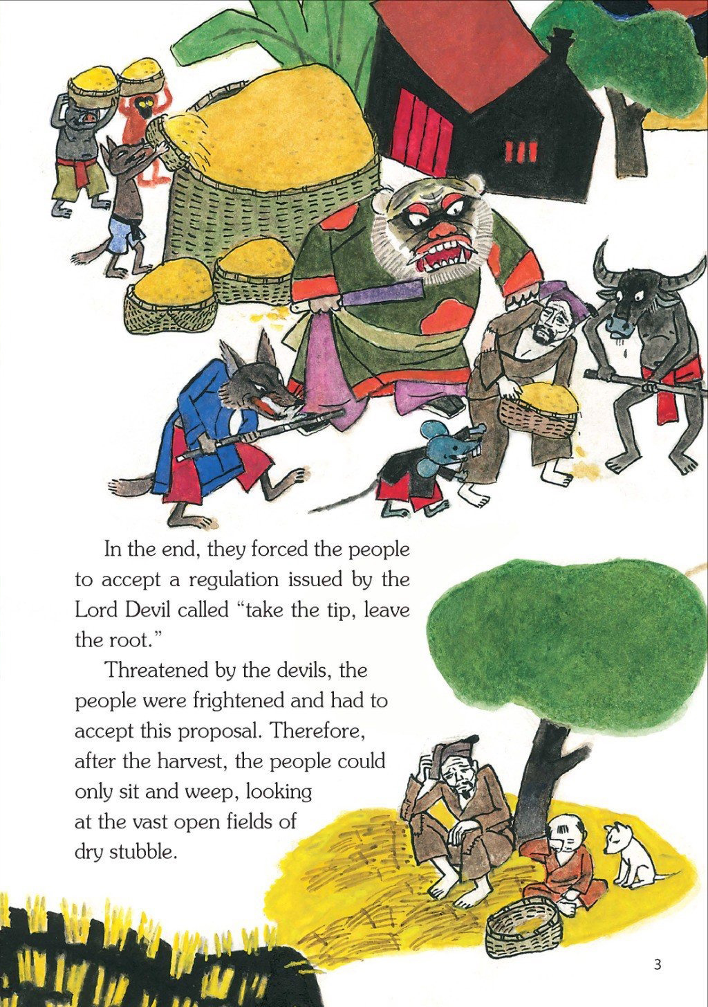 vietnamese folklore - the new year pole - sự tích cây nêu ngày tết - Ảnh 4