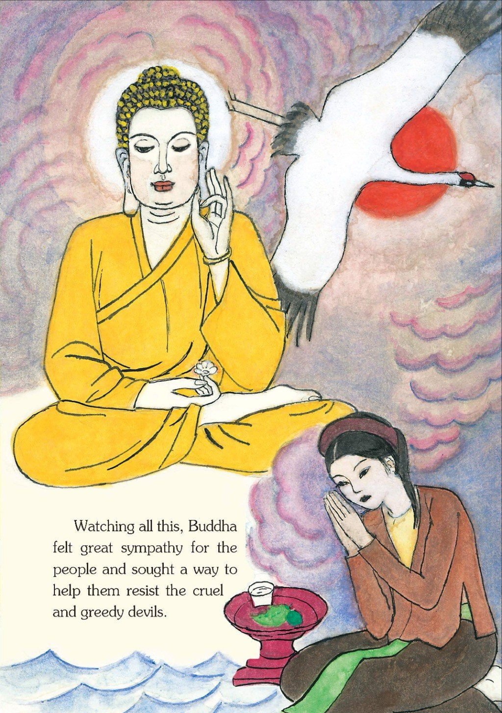 vietnamese folklore - the new year pole - sự tích cây nêu ngày tết - Ảnh 6