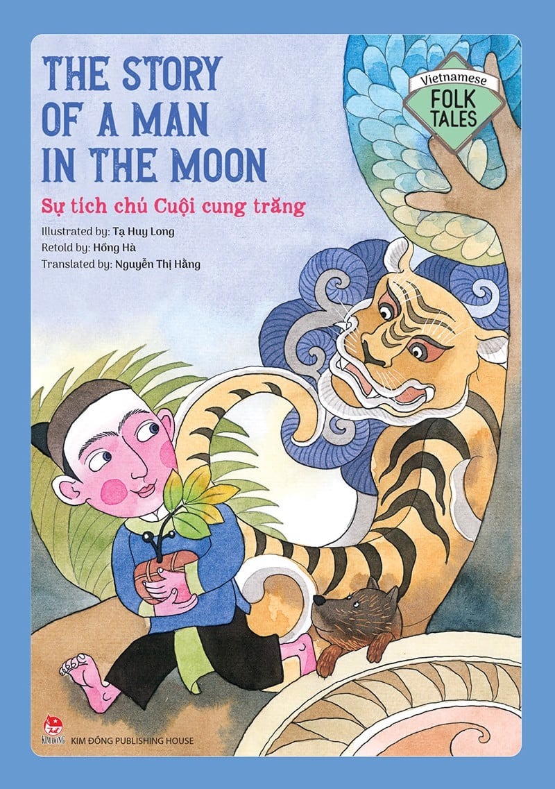 vietnamese folklore - the story of a man in the moon - sự tích chú cuội cung trăng - Ảnh 2