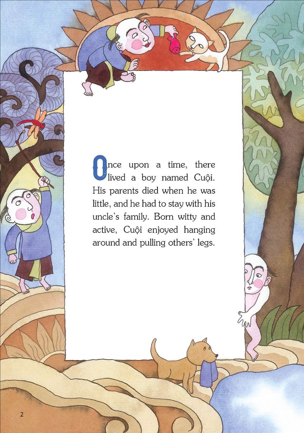 vietnamese folklore - the story of a man in the moon - sự tích chú cuội cung trăng - Ảnh 3