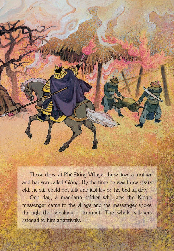vietnamese folklore - the story of saint gióng - chuyện ông gióng - Ảnh 6