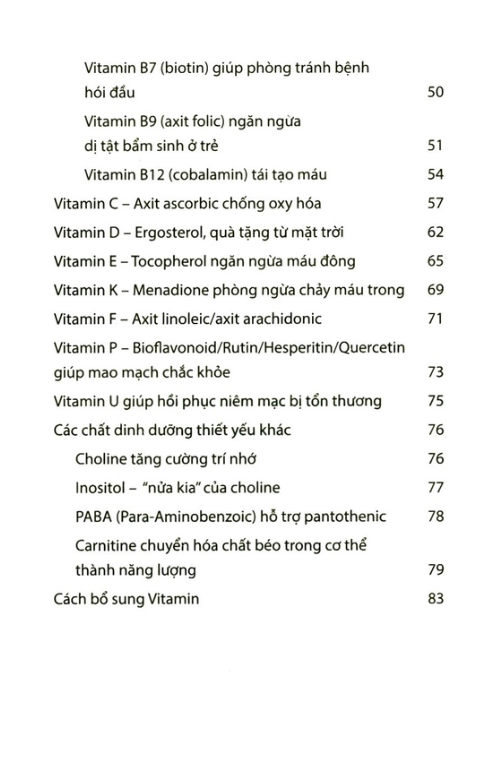 vitamin & khoáng chất (tái bản 2022) - Ảnh 4
