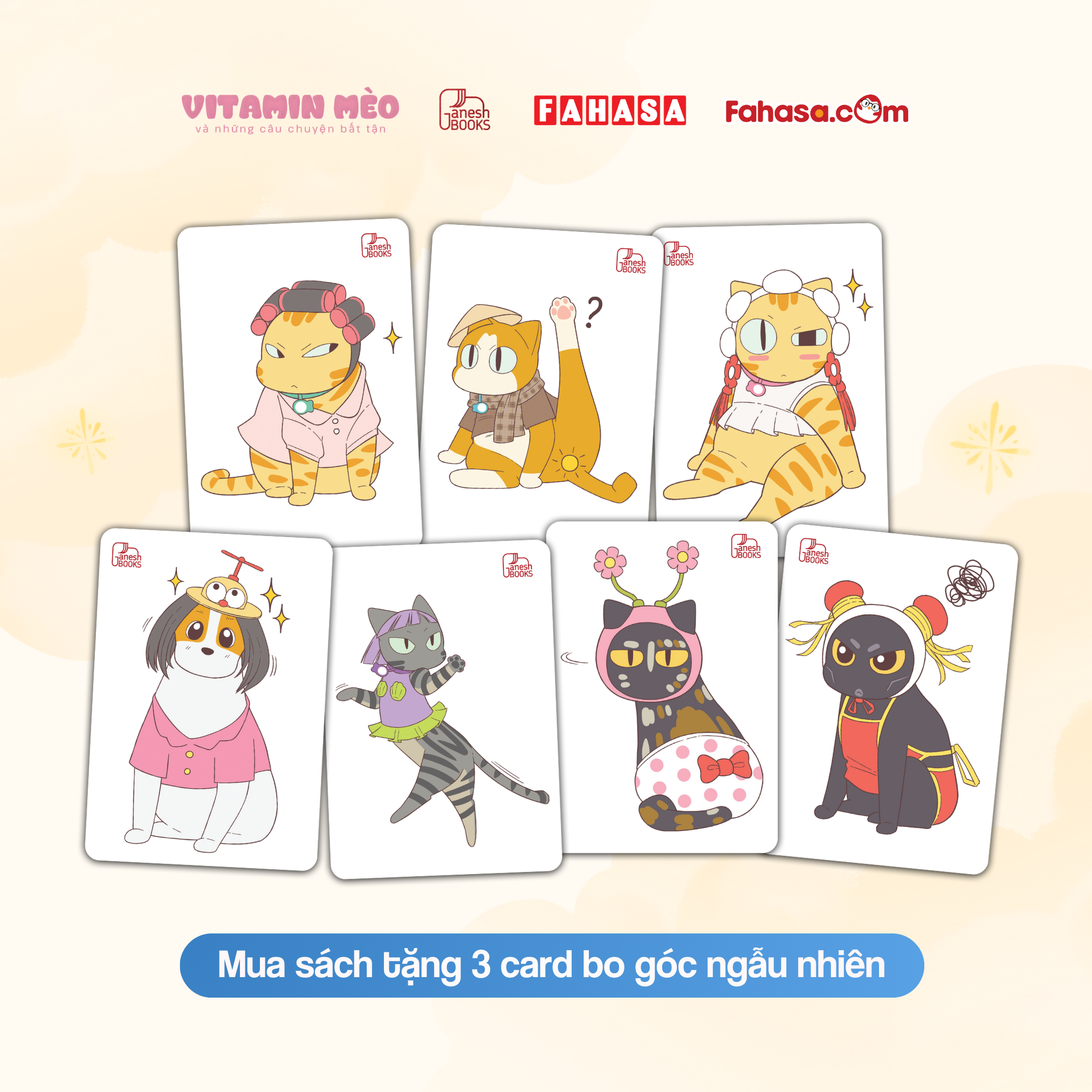 Vitamin Mèo Và Những Câu Chuyện Bất Tận - Tặng Kèm Random 3 Trong 7 Mẫu - Độc Quyền Fahasa - Ảnh 4