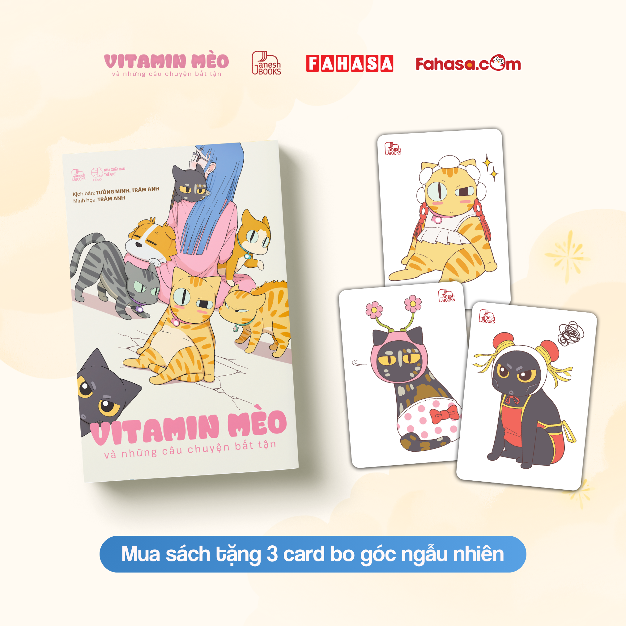 Vitamin Mèo Và Những Câu Chuyện Bất Tận - Tặng Kèm Random 3 Trong 7 Mẫu - Độc Quyền Fahasa - Ảnh 5