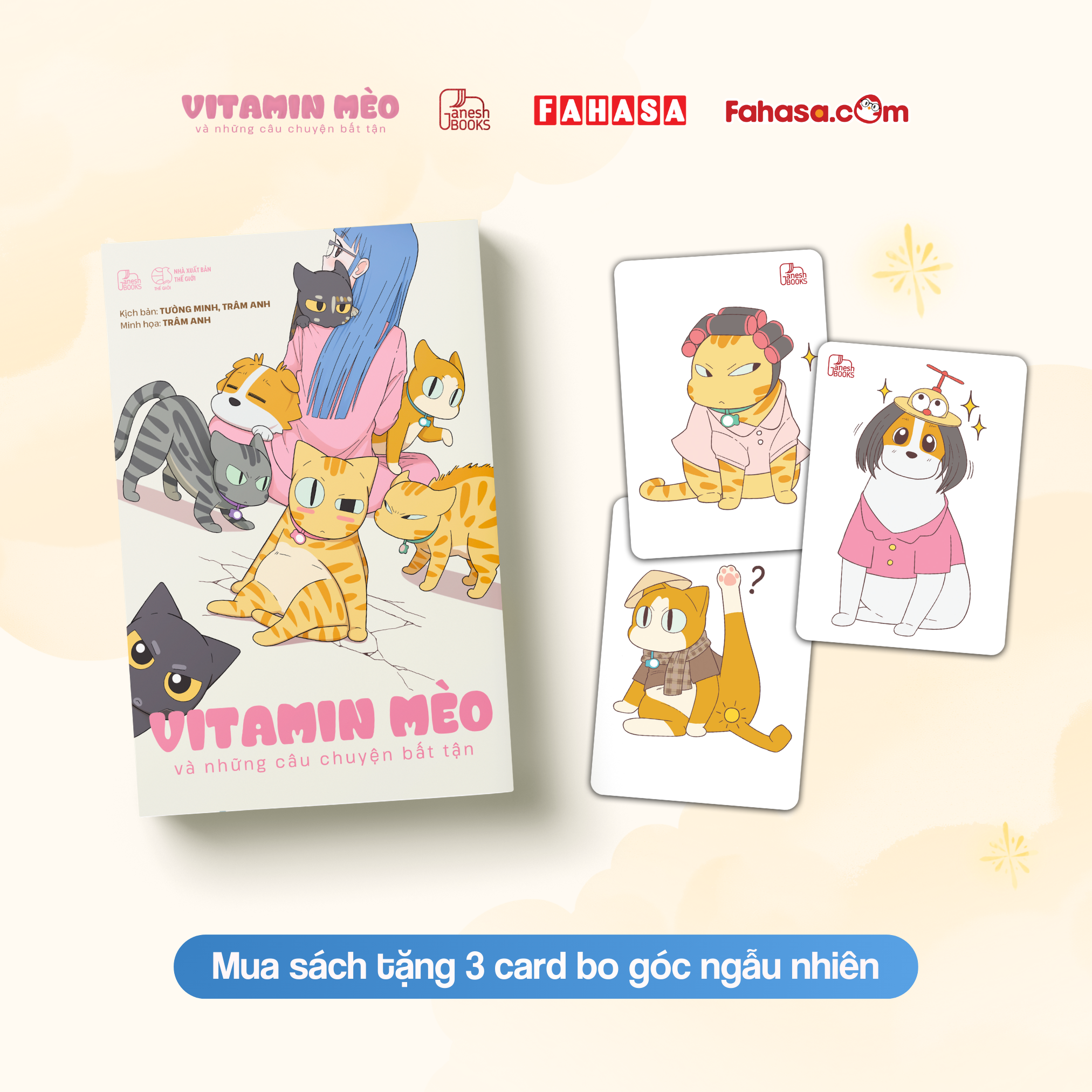Vitamin Mèo Và Những Câu Chuyện Bất Tận - Tặng Kèm Random 3 Trong 7 Mẫu - Độc Quyền Fahasa - Ảnh 6