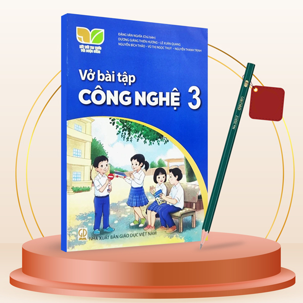Vở Bài Tập Công Nghệ 3 (Kết Nối) (Chuẩn) - Kèm Bút Chì 2B Deli 33312-2B