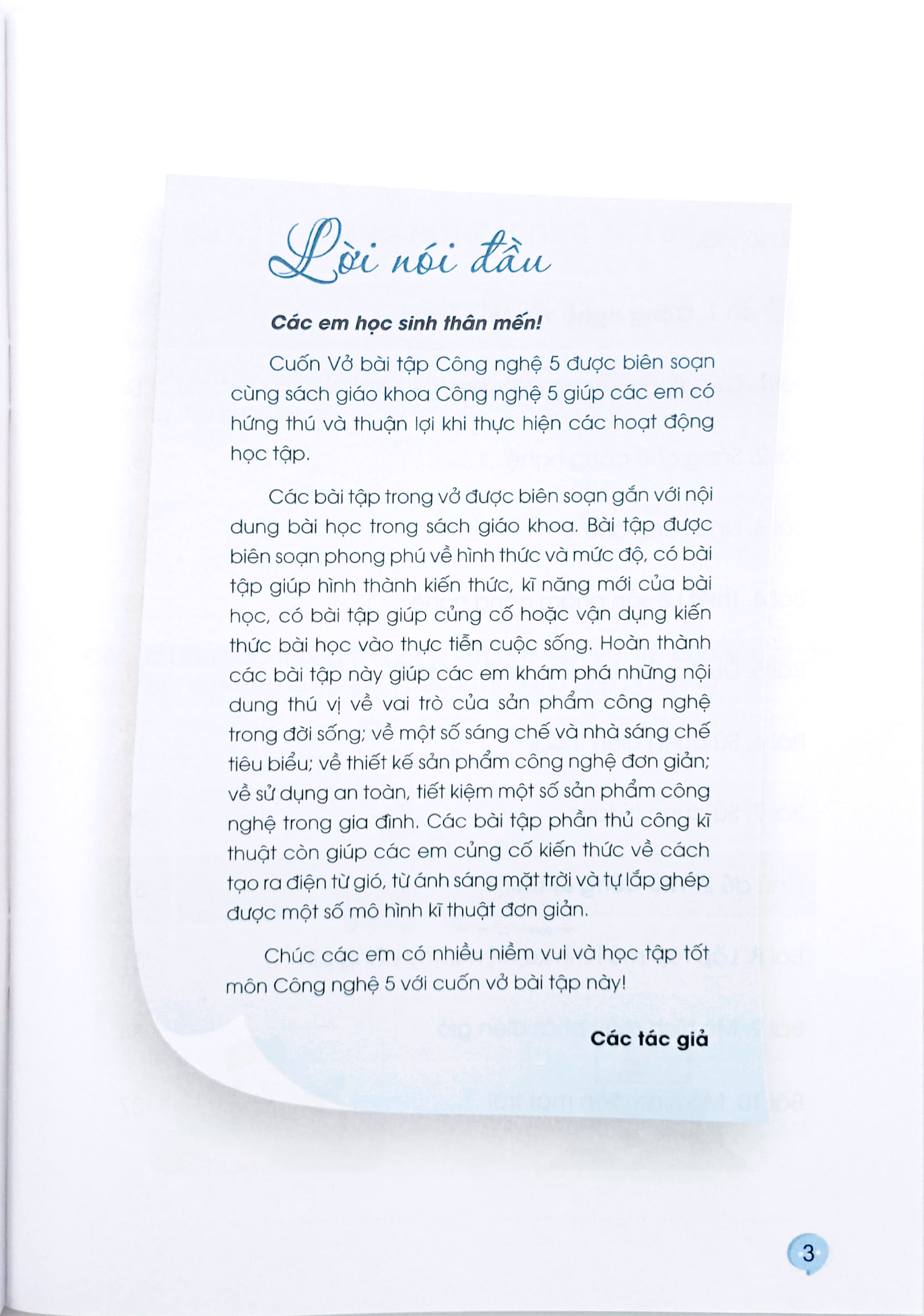 vở bài tập công nghệ 5 (cánh diều) (chuẩn) - Ảnh 3
