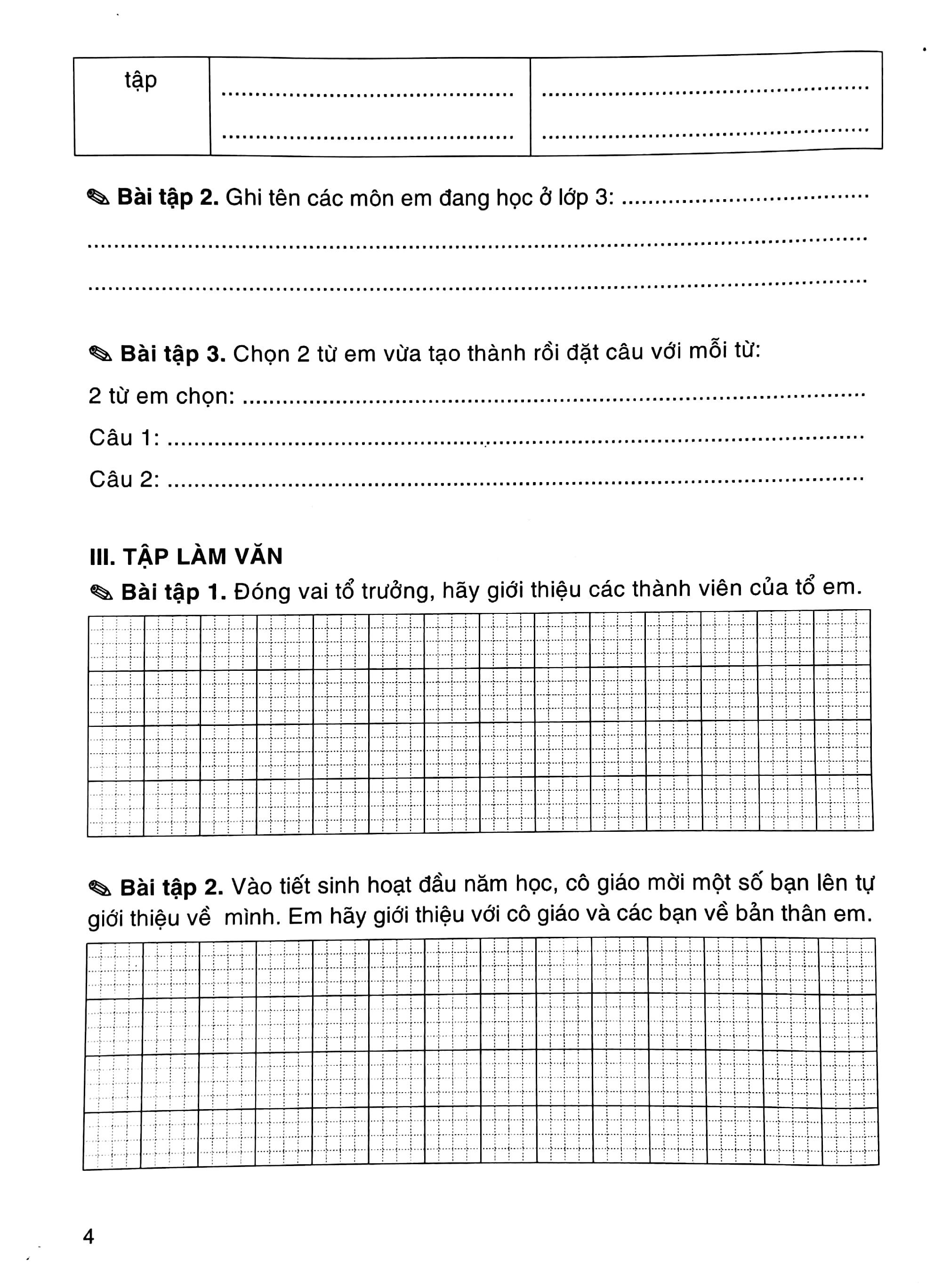 vở bài tập cuối tuần tiếng việt 3 (dùng kèm bộ sách chân trời sáng tạo) - Ảnh 5