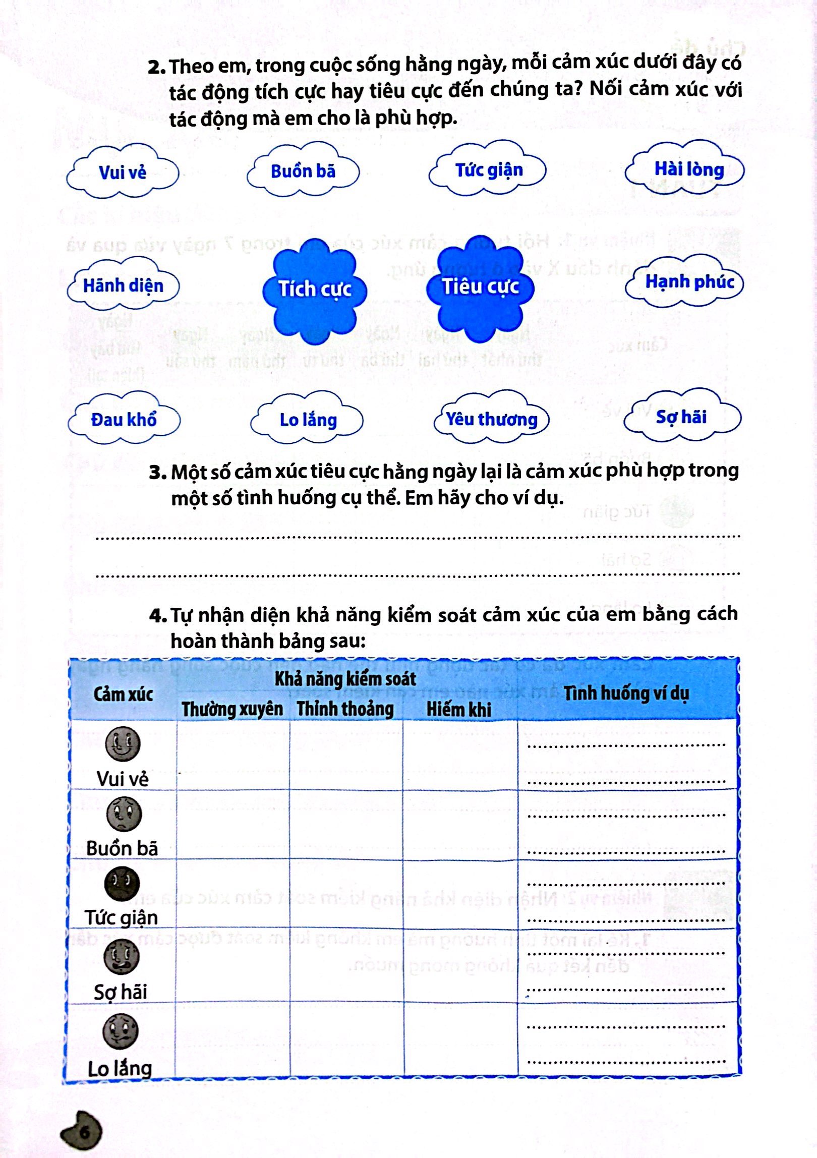 vở bài tập hoạt động trải nghiệm, hướng nghiệp 5 - bản 1 (chân trời) (chuẩn) - Ảnh 6