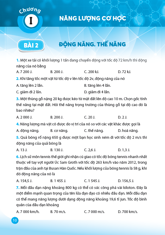 Vở Bài Tập Khoa Học Tự Nhiên 9 (Theo Bộ Sách Kết Nối Tri Thức Với Cuộc Sống) - Ảnh 7