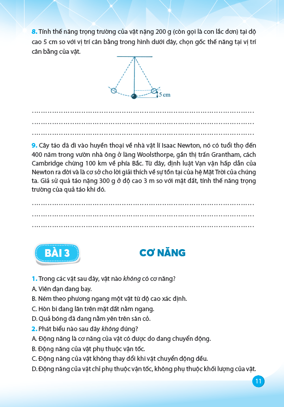 Vở Bài Tập Khoa Học Tự Nhiên 9 (Theo Bộ Sách Kết Nối Tri Thức Với Cuộc Sống) - Ảnh 8