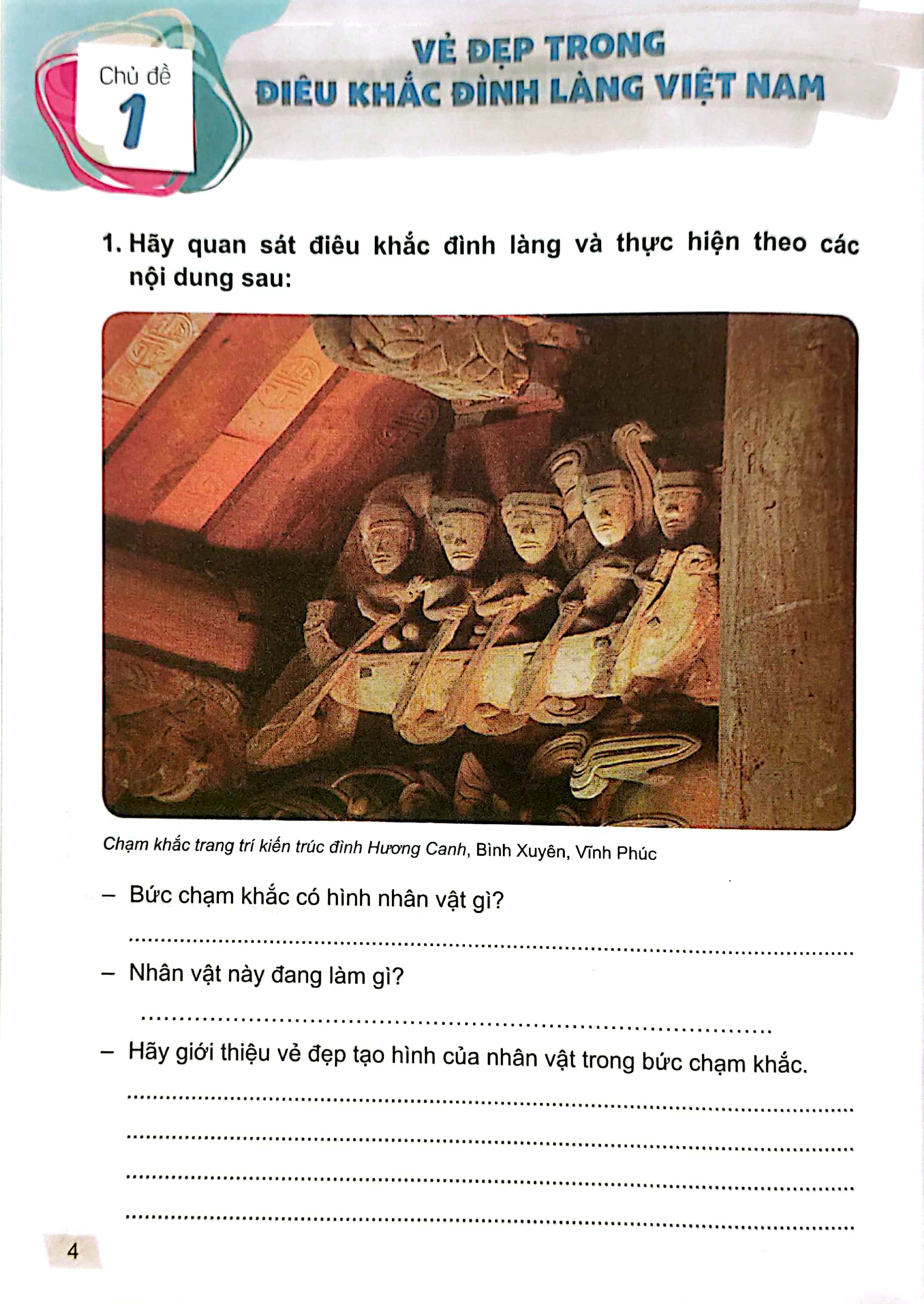 Vo Bai Tap Mi Thuat 4 (Ket Noi) (Chuan) - Ảnh 4