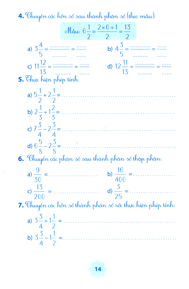 vở bài tập môn toán học kì 1 (lớp 5) - Ảnh 11