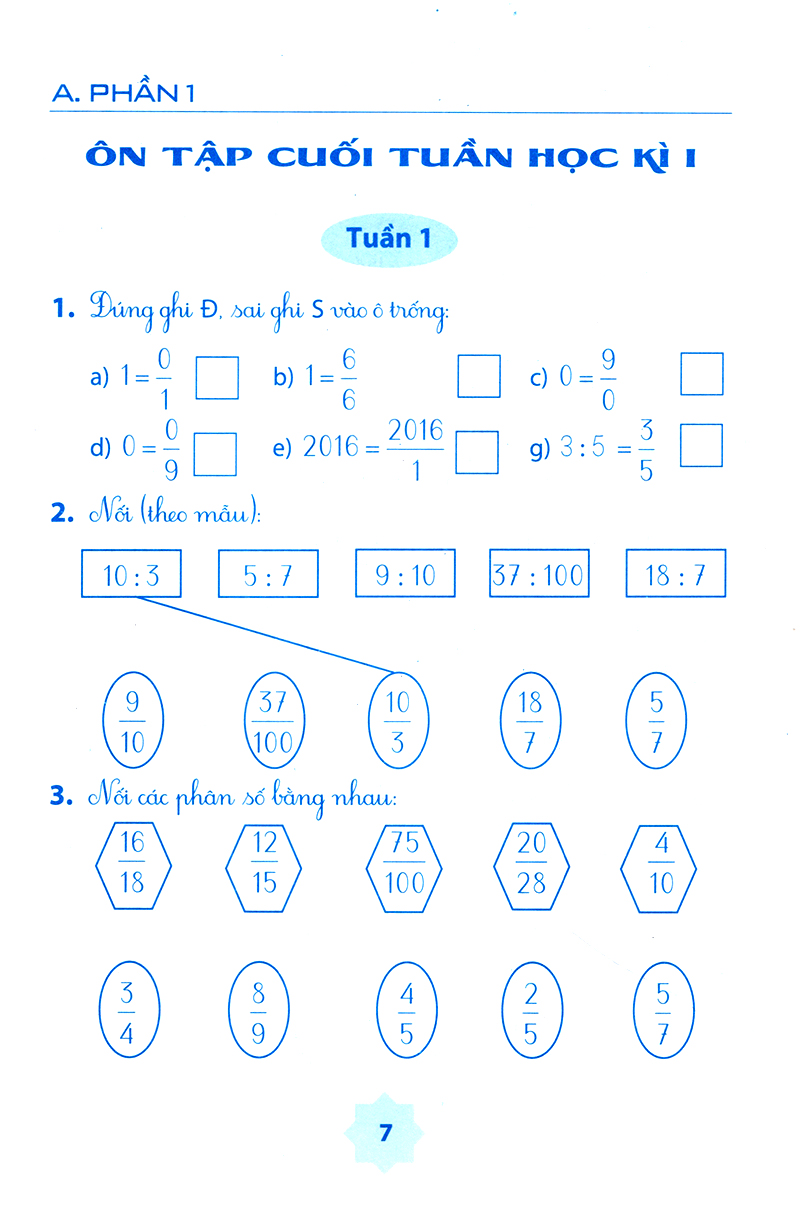 vở bài tập môn toán học kì 1 (lớp 5) - Ảnh 4